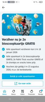 1 x Albert Heijn 2e bioscoopkaart gratis, Tickets en Kaartjes, Eén persoon, Kortingskaartje