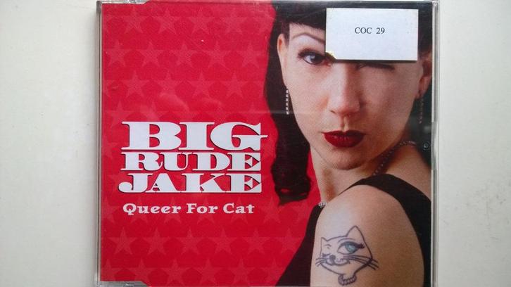 Big Rude Jake - Queer For Cat, Cd's en Dvd's, Cd Singles, Zo goed als nieuw, Pop, 1 single, Maxi-single, Ophalen of Verzenden