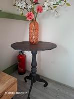Sidetable, wijntafel driepoot, Ophalen, Gebruikt, Rond, Minder dan 50 cm