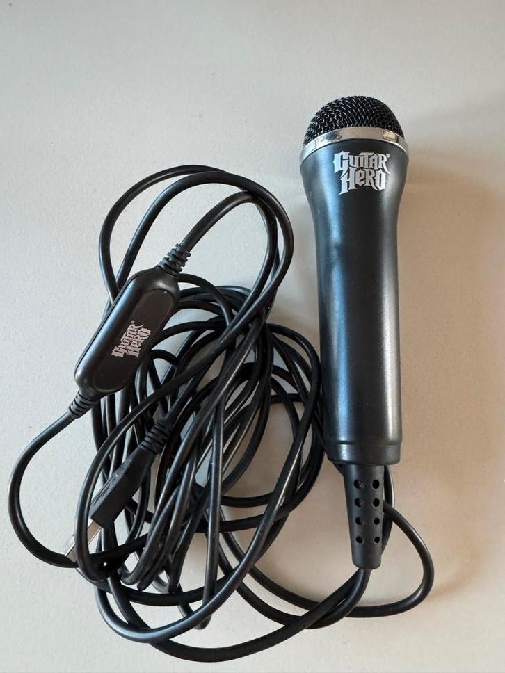 Guitar Hero Microfoon - Zing je favoriete nummers!, Muziek en Instrumenten, Microfoons, Zo goed als nieuw, Zangmicrofoon, Ophalen of Verzenden