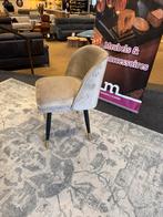 Eetkamerstoel Max Beige velvet Direct/Leverbaar E-7104, Hout, Overige kleuren, Nieuw, Ophalen of Verzenden
