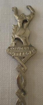 Oud lepeltje Rotterdam Monument O. Zadkine / nr.1, Antiek en Kunst, Ophalen of Verzenden