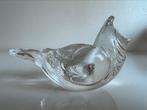 Vintage Deens Björn Wiinblad Rosenthal Glas Kandelaar Vogel, Huis en Inrichting, Ophalen of Verzenden, Zo goed als nieuw, Kandelaar