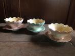 Antieke Royal Winton bloemen kopjes barbotine, Antiek en Kunst, Ophalen of Verzenden