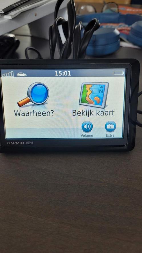 Garmin nuvi 1490 autonavigatie. Met kaart w.europa 2025.1, Auto diversen, Autonavigatie, Gebruikt, Ophalen of Verzenden