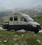 Mercedes sprinter camper 312D  (lage km's, automaat), Automaat, Buscamper of Camperbus, Koelkast, Diesel