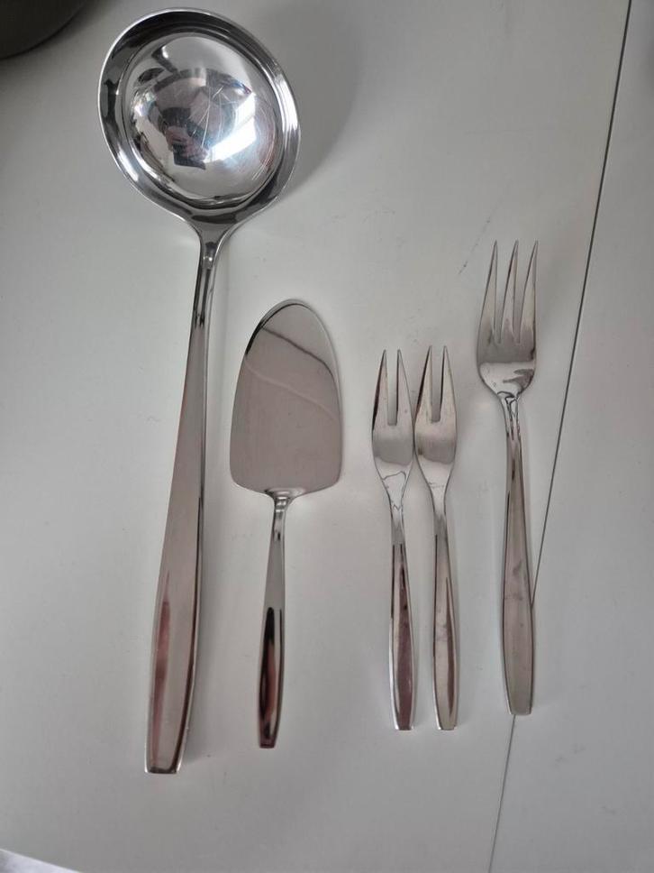 Vintage Gero 18/8 Divers bestek, Huis en Inrichting, Keuken | Bestek, Gebruikt, Los bestek, Rvs of Chroom, Vaatwasserbestendig