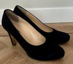 BIJNA NIEUW Paul Green pumps zwart suede maat 39 (6), Kleding | Dames, Schoenen, Ophalen of Verzenden, Zo goed als nieuw