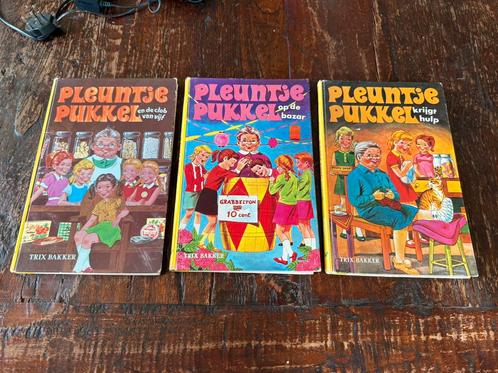 Pleuntje Pukkel Trix Bakker 1/4/6 Bazar club vijf hulp, Boeken, Humor, Gelezen, Ophalen of Verzenden