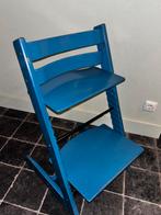 Blauwe Stokke Tripp Trapp kinderstoel. Meegroei stoel, Kinderen en Baby's, Ophalen, Gebruikt, Meegroeistoel