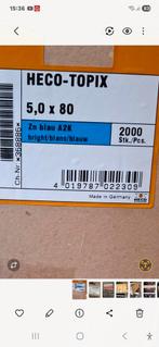 Schroeven 5,0x80 torrix, Doe-het-zelf en Verbouw, IJzerwaren en Bevestigingsmiddelen, Ophalen, Nieuw, 50 tot 100 mm, Schroeven