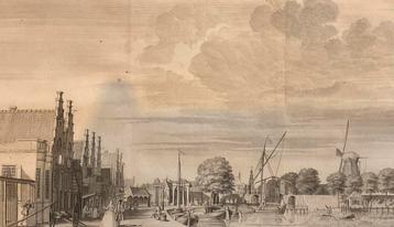 Alkmaar - het zeglis en de Boompoort 1746 beschikbaar voor biedingen