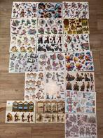 42 decoupage knipvellen, Ophalen of Verzenden, Zo goed als nieuw, Papier of Karton, Overige merken