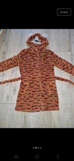 Hema Badjas Tijgerprint Maat 122/128, Kinderen en Baby's, Ophalen of Verzenden, Zo goed als nieuw, Hema, Jongen of Meisje