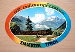 Sticker Zillertal Tirol – Mit volldampf voraus, Verzenden, Nieuw, Trein, Overige typen
