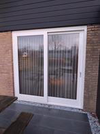 Schuifpui, Ophalen of Verzenden, Hout, 225 cm of meer, Schuifpui