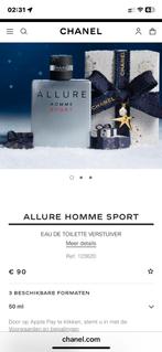 CHANEL Allure Homme Sport 50ml., Sieraden, Tassen en Uiterlijk, Uiterlijk | Parfum, Ophalen of Verzenden, Nieuw