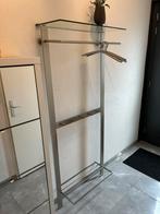 VT wonen Kapstok metaal + glas 80 cm, Huis en Inrichting, Woonaccessoires | Kapstokken, Wandkapstok, Ophalen of Verzenden, Zo goed als nieuw