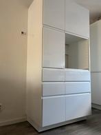 Ikea witte Keukenkast met Lades & Deuren, Huis en Inrichting, Ophalen, Kunststof, 200 cm of meer, 50 tot 100 cm