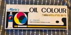 Vintage Retro box van Marie’s Oil, Ophalen of Verzenden, Zo goed als nieuw
