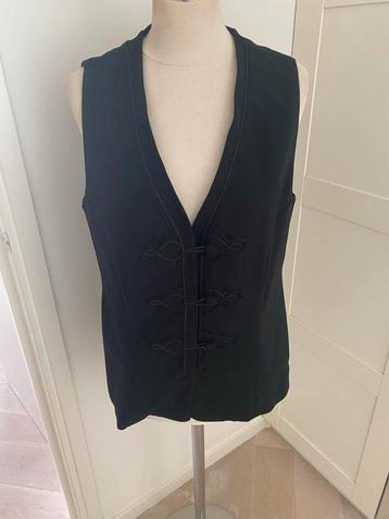 Zwarte Blouse/Tuniek - Maat M merk ANDRES gevoerd beschikbaar voor biedingen