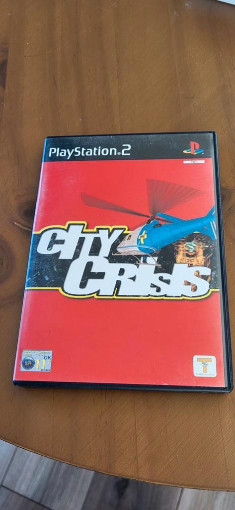 City Crisis PS2 - Actie Game, Spelcomputers en Games, Games | Sony PlayStation 2, Gebruikt, Avontuur en Actie, 1 speler, Vanaf 12 jaar