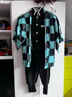 Demon Slayer Tanjirou Kamado Verkleedkleren - Maat 110, Ophalen of Verzenden, Zo goed als nieuw, 110 t/m 116, Jongen of Meisje