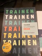 Trainen: Een praktijkgids - Karin de Galan (Nieuw), Boeken, Studieboeken en Cursussen, Ophalen of Verzenden, Gamma, Nieuw, HBO