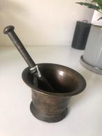 Bronzen vijzel, Antiek en Kunst, Antiek | Koper en Brons, Ophalen of Verzenden, Koper