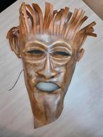 Afrikaans masker van leer, "Madagaskar", Ophalen of Verzenden