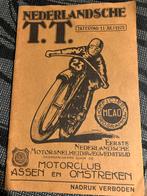 Replica van Programma Eerste Nederlandse TT Assen 1925, Algemeen, Ophalen of Verzenden, Onbekend, Gelezen