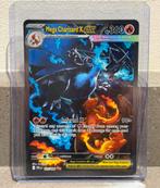 Mega Charizard X ex - 125/094, Ophalen of Verzenden, Nieuw, Losse kaart, Foil