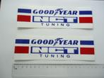 sticker oud GOODYEAR NCT tuning  race rally groot auto motor, Verzenden, Zo goed als nieuw, Bedrijf of Vereniging