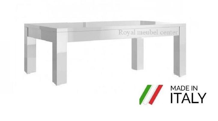 XL Salontafel Forever hoogglans wit - 138x80 cm SALE, Huis en Inrichting, Tafels | Salontafels, Nieuw, Minder dan 50 cm, 50 tot 100 cm