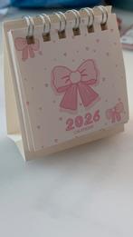 Leuke roze strikjes-kalender, Ophalen of Verzenden, Jaarkalender, Zo goed als nieuw