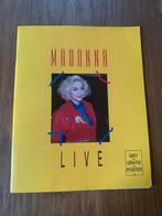 Madonna Live 1990 met poster, Verzamelen, Muziek, Artiesten en Beroemdheden, Ophalen of Verzenden, Gebruikt, Boek, Tijdschrift of Artikel
