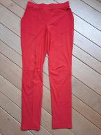 Studio Anneloes travel stof broek rood maat S - als nieuw -, Kleding | Dames, Broeken en Pantalons, Maat 38/40 (M), Studio Anneloes