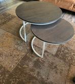 Mooie salontafel set, Huis en Inrichting, Tafels | Salontafels, Ophalen, 50 tot 100 cm, Rond, Zo goed als nieuw