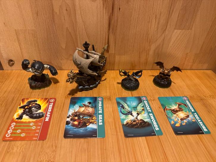 Skylanders Terrafin Pirate Seas Adventure Pack Spyro, Kinderen en Baby's, Speelgoed | Actiefiguren, Gebruikt, Ophalen of Verzenden