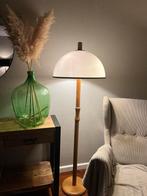 Vintage mushroom vloerlamp met kunststof kap, Ophalen, Hout, 150 tot 200 cm