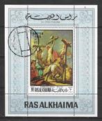 Ras Al Khaima 1970  Schilderij, Verzenden, Gestempeld, Midden-Oosten