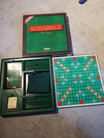 Scrabble deluxe, bordspel, Een of twee spelers, Ophalen of Verzenden, Zo goed als nieuw