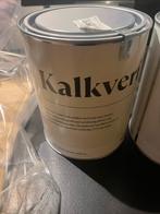 Betonlook kalkverf olive green 1 L NIEUW, Ophalen of Verzenden, Nieuw, Groen
