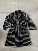 Krijtstreep pak jumpsuit kerst feestdagen €12.50, NA-KD, Zwart, Ophalen of Verzenden, Zo goed als nieuw