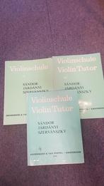 Viool lesboeken 1,2 en 3 met piano begeleiding, Muziek en Instrumenten, Bladmuziek, Les of Cursus, Piano, Ophalen of Verzenden