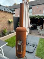 Vuurkorf gasfles vorm, Tuin en Terras, Vuurkorven, Ophalen of Verzenden, Gebruikt