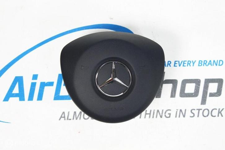 Stuur airbag zwart facelift Mercedes GLA X156 (2014-heden), Auto-onderdelen, Besturing, Gebruikt, Ophalen of Verzenden