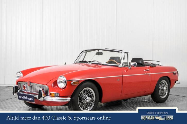 MG B Roadster overdrive, spaakwielen (bj 1971), Auto's, MG, Bedrijf, Te koop, B, Open dak, Benzine, Cabriolet, Handgeschakeld