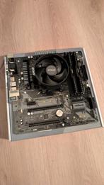 Asrock B450M + Ryzen 7 2700x + 16GB Corsair Vengeance, Ophalen, Mini-ATX, DDR4, Zo goed als nieuw