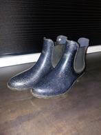 Te koop glitter laarsjes maat 35 donkerblauw, Dieren en Toebehoren, Paardrijkleding, Kinderen, Ophalen of Verzenden, Zo goed als nieuw